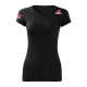 Koszulka damska - czarna - rozmiar XL